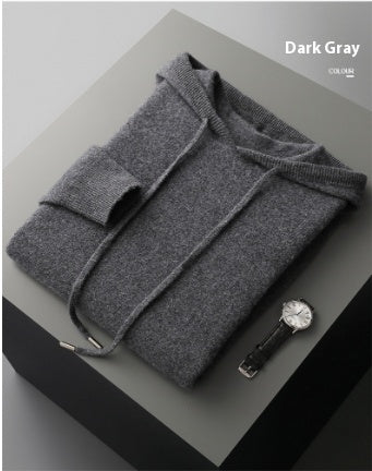 UrbanStoff | Herren Kapuzen-Strick Trainingsanzug – Freizeit Set
