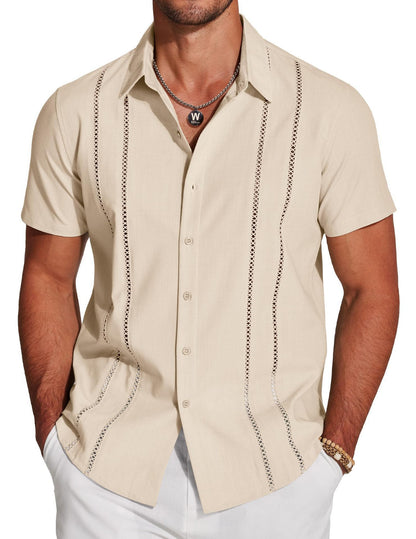 Kurzarmhemd im Hawaii-Stil