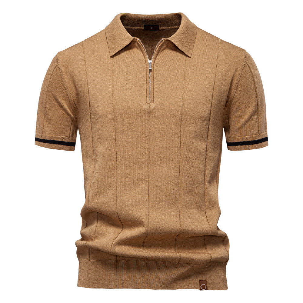 Herren Woll-Poloshirt
