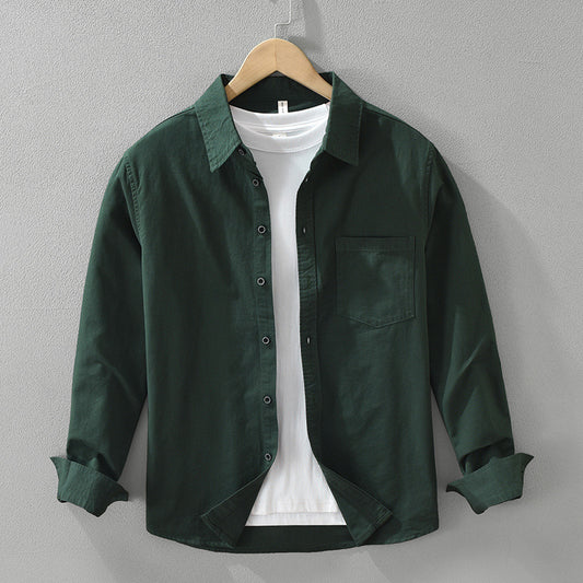 UrbanStoff | Schlichtes Langarmhemd