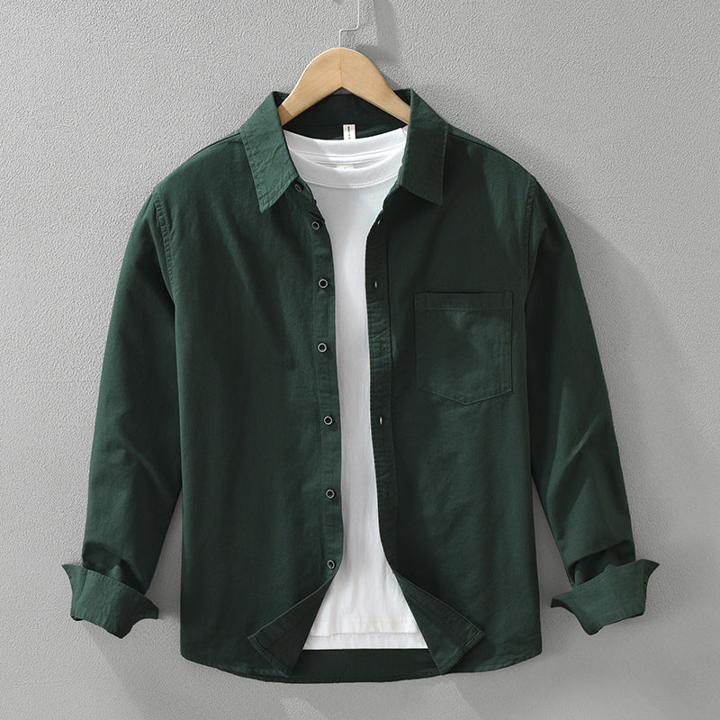 UrbanStoff | Schlichtes Langarmhemd
