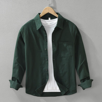UrbanStoff | Schlichtes Langarmhemd