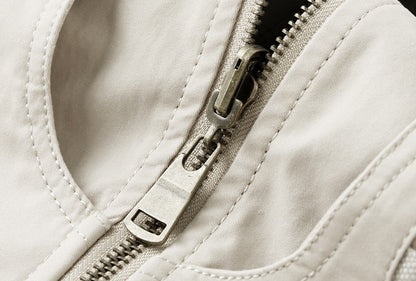 UrbanStoff | Wende-Weste aus Baumwolle mit Taschen
