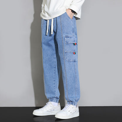 Retro Cargo Jeans Jogginghose