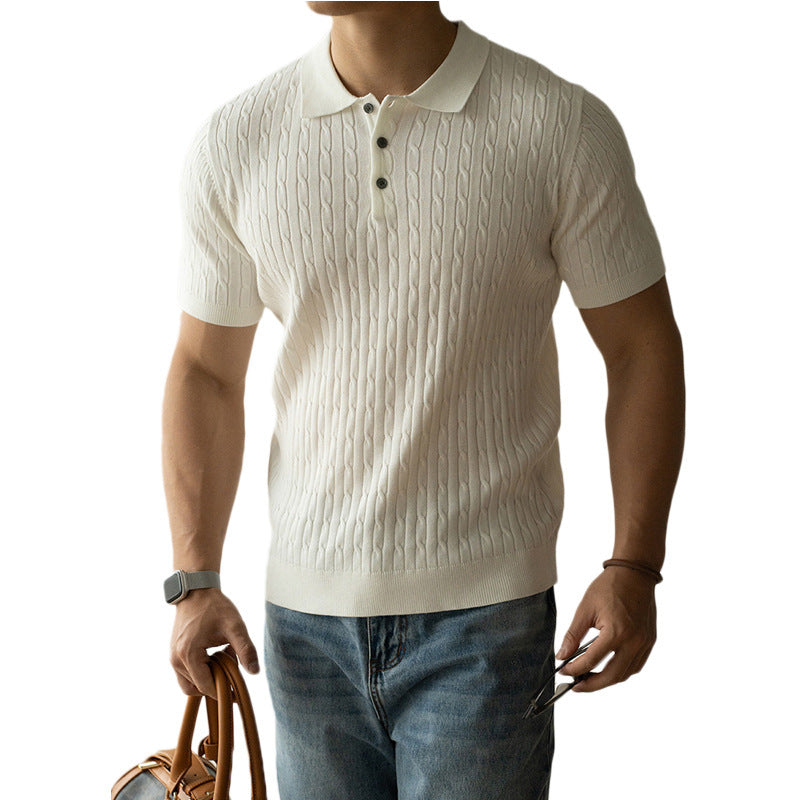 UrbanStoff | Strukturiertes Strickpolo