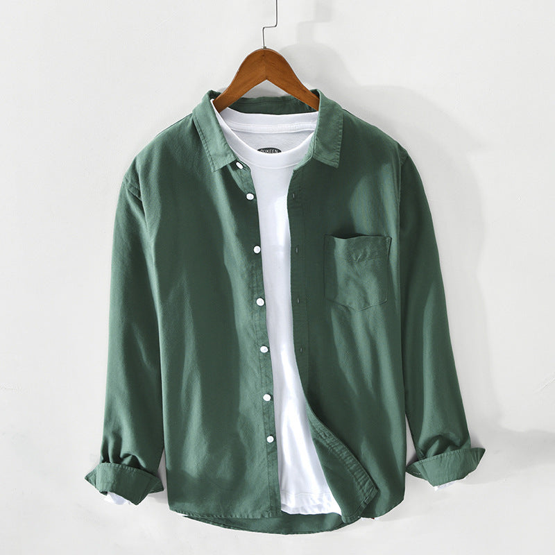 UrbanStoff | Baumwollhemd Langarm