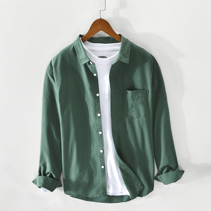 UrbanStoff | Baumwollhemd Langarm