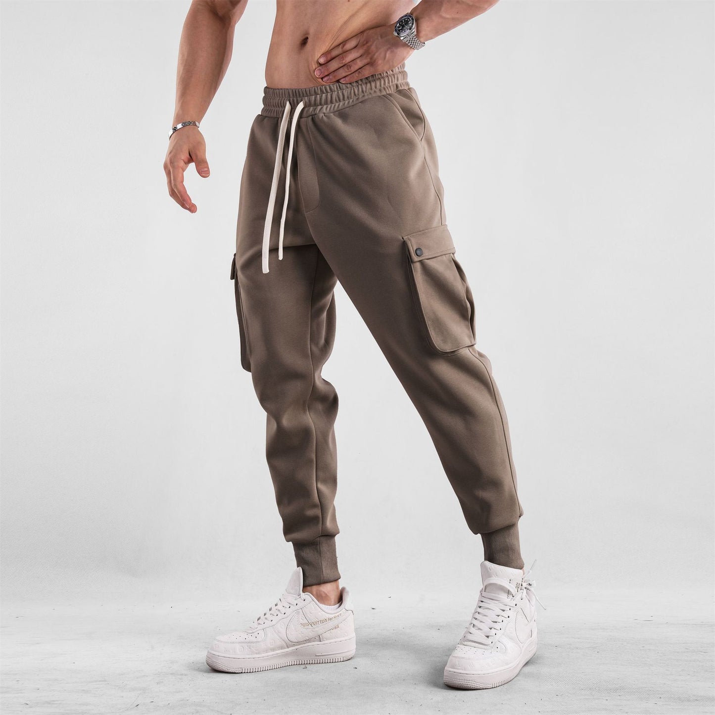 UrbanStoff | Baumwoll Cargohose Herren