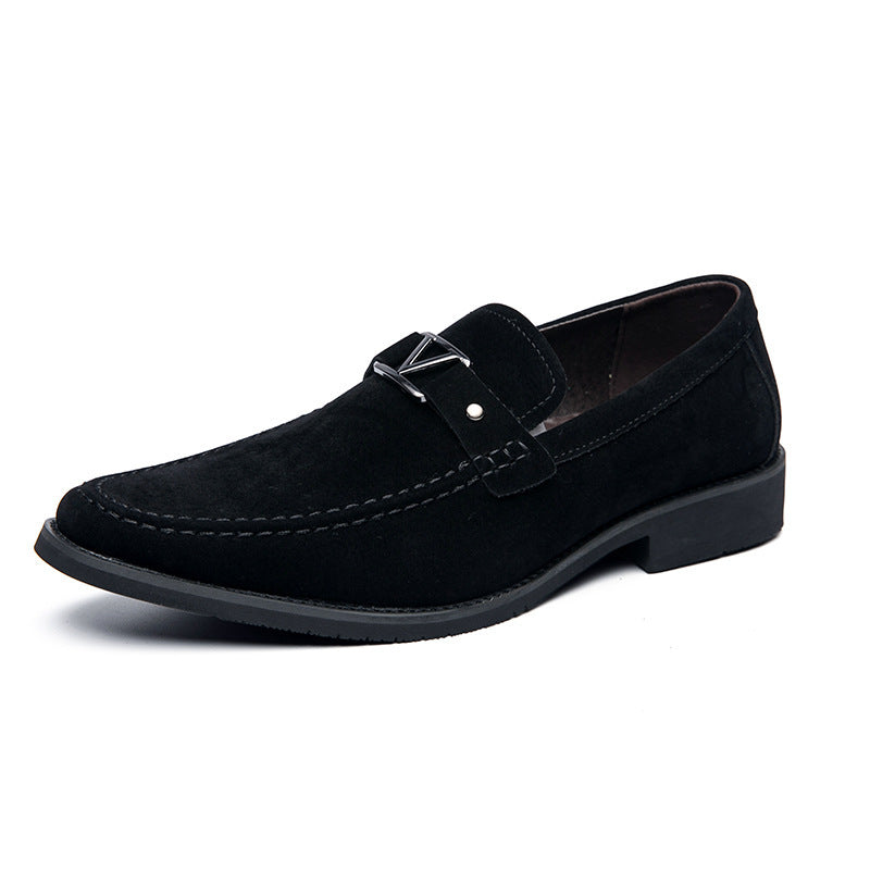 Freizeitschuhe aus Leder mit Lochmuster