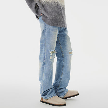 UrbanStoff | Ripped Wide-Leg Jeans