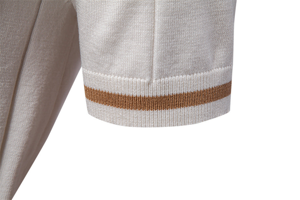 Herren Woll-Poloshirt