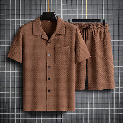 UrbanStoff | Revers-Kurzarm & Shorts Zweiteiler