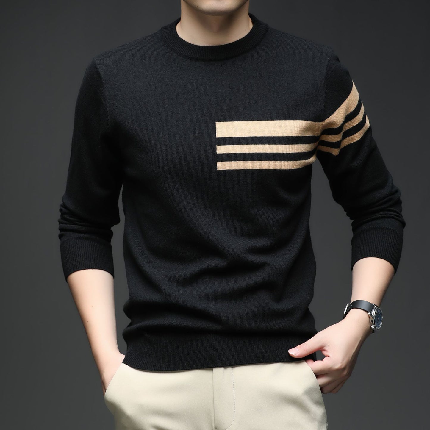 Strickpullover Crewneck Casual