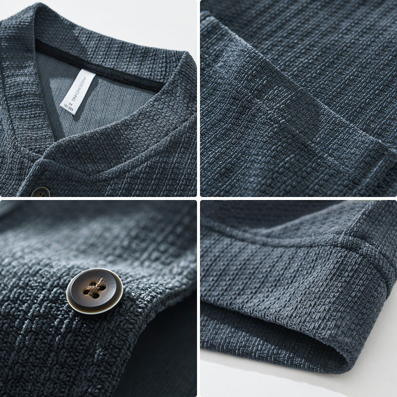 UrbanStoff | Strick Cardigan Jacke