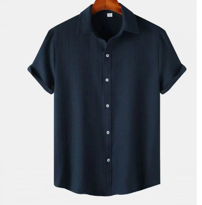 UrbanStoff | Lässiges Kurzarmhemd