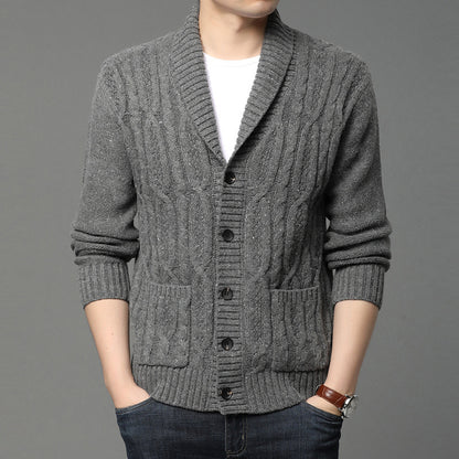 UrbanStoff | Strickjacke Jacquard