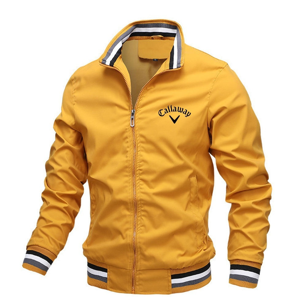 Herren Freizeit Stehkragenjacke