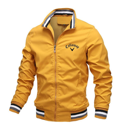 Herren Freizeit Stehkragenjacke