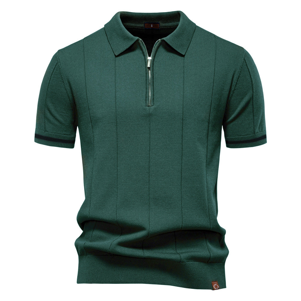 Herren Woll-Poloshirt