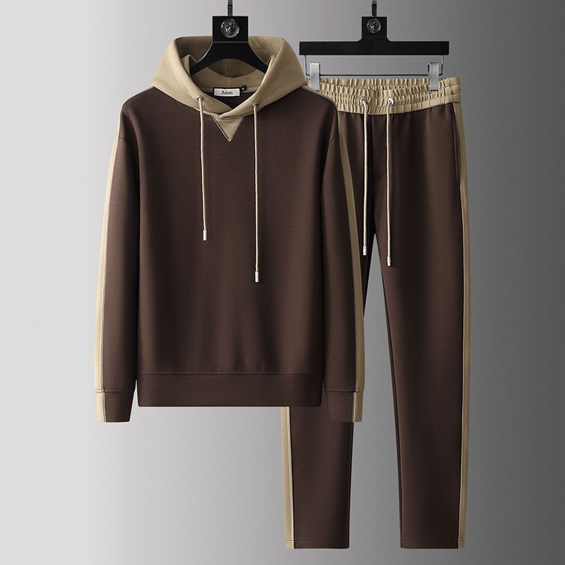 UrbanStoff | Patchwork Hoodie Jogginganzug Herren