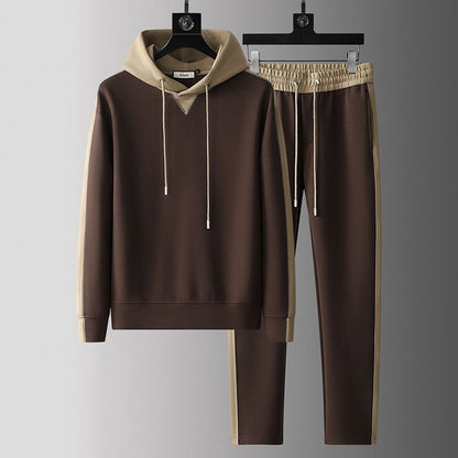 UrbanStoff | Patchwork Hoodie Jogginganzug Herren
