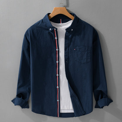 UrbanStoff | Oxford Langarmhemd